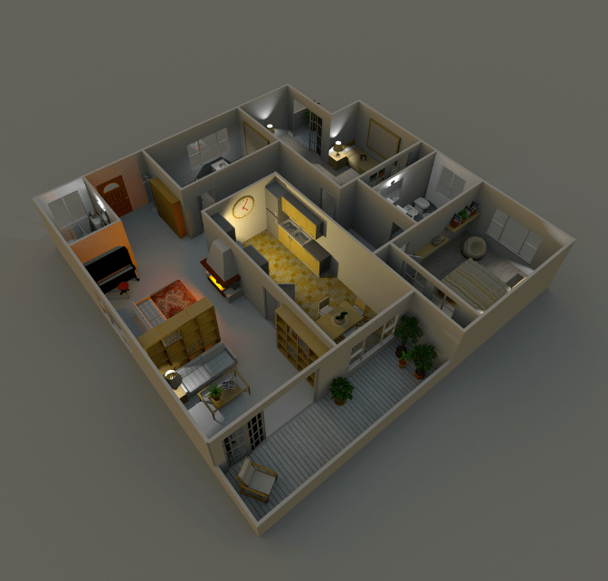 Best 3D floor Planning for Real-estate business