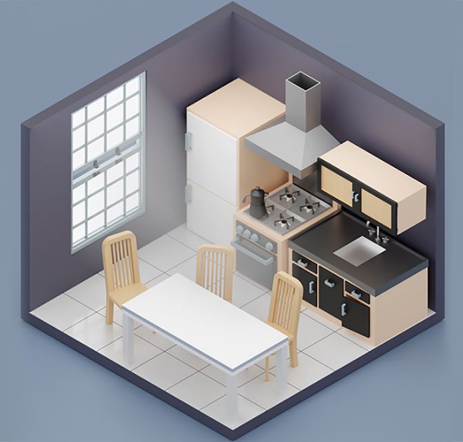 Isometric Floor Plan for Builders in Bangalore-userumbrella