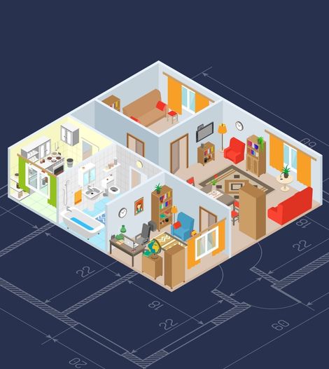 Isometric Floor Plans service provider in Bangalore-userumbrella